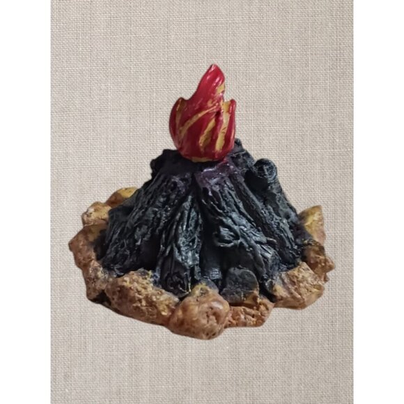 Roman Inc. 2003 Angel Figurines With Instruments & Fire Pit Set set of 5 - Picture 7 of 12